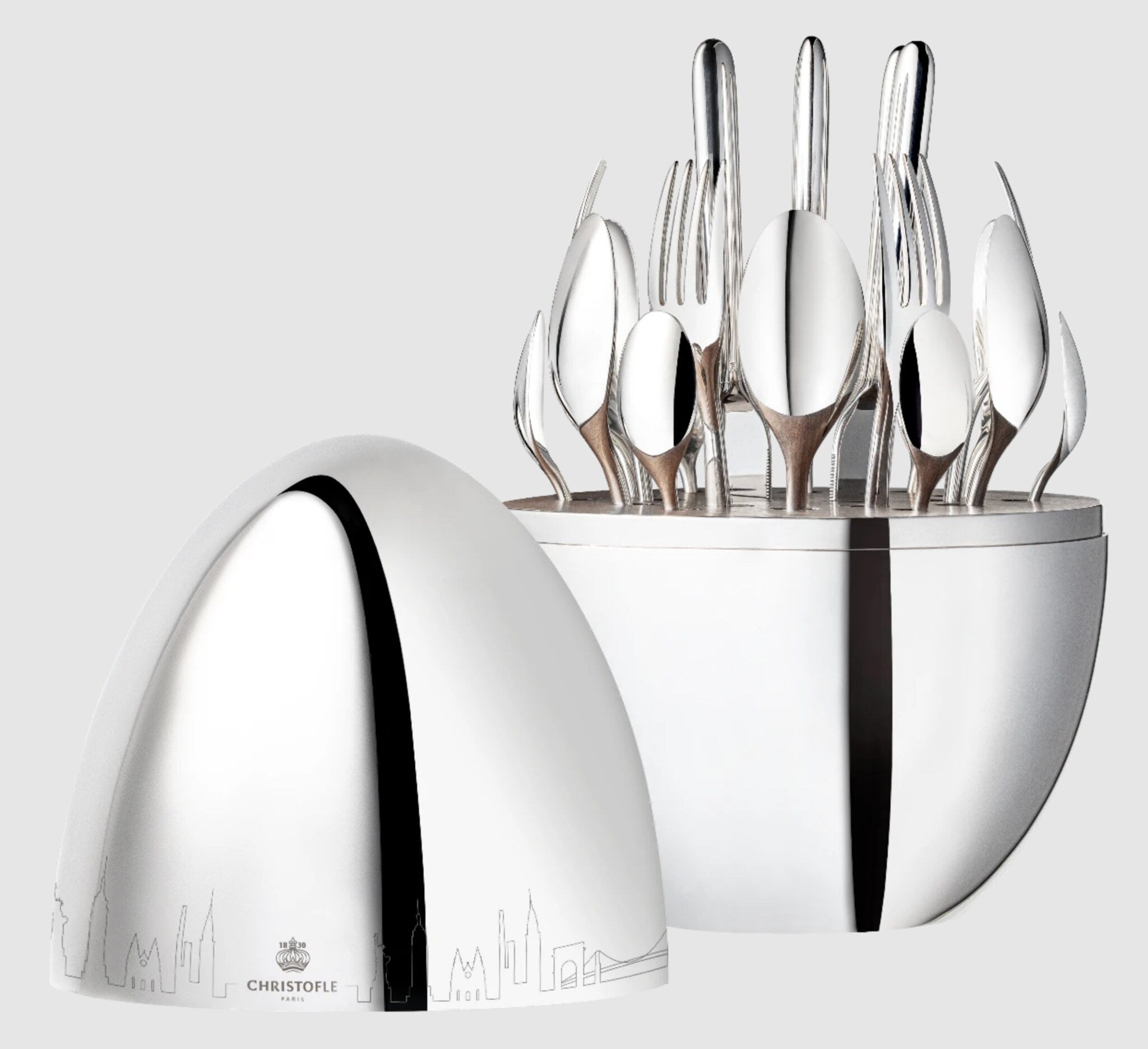 Christofle MOOD New York Skyline Flatware Set