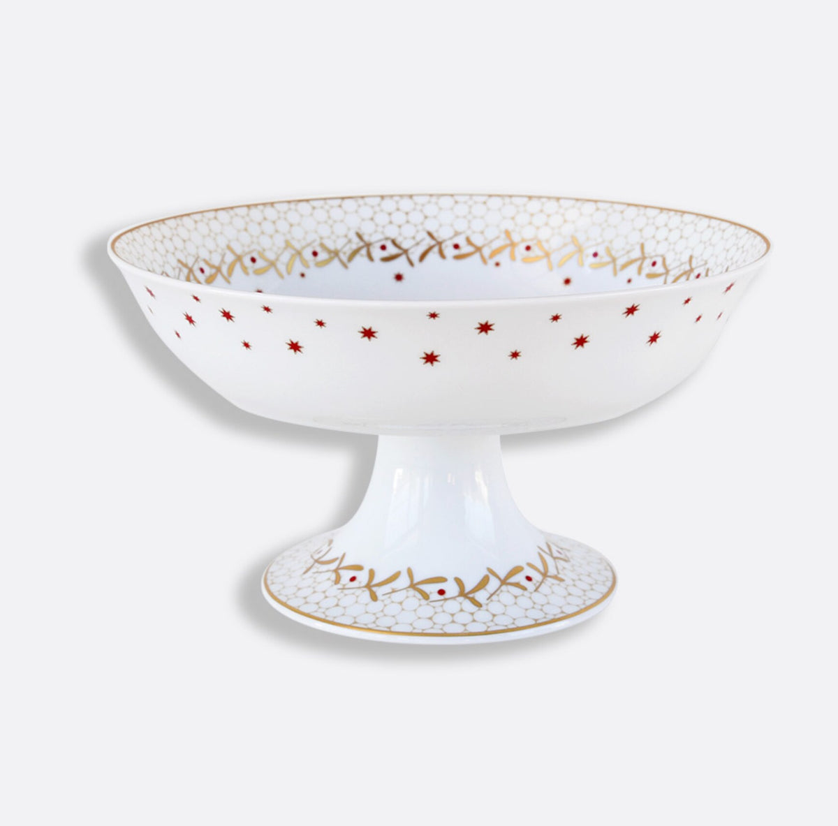 Bernardaud Noël Footed Large Coupe
