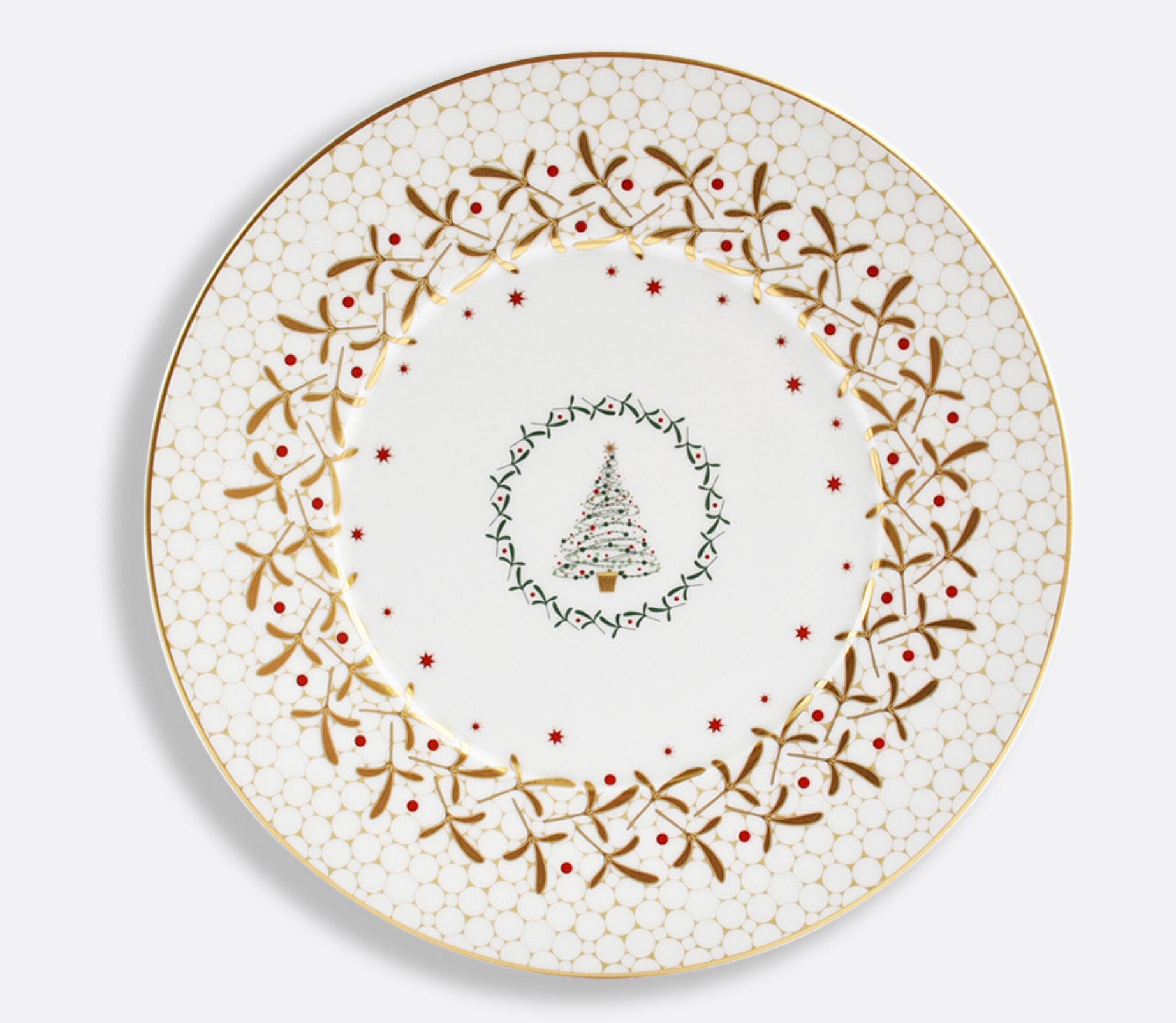Bernardaud Noël Dessert/Salad Plate 8.5", set of 4