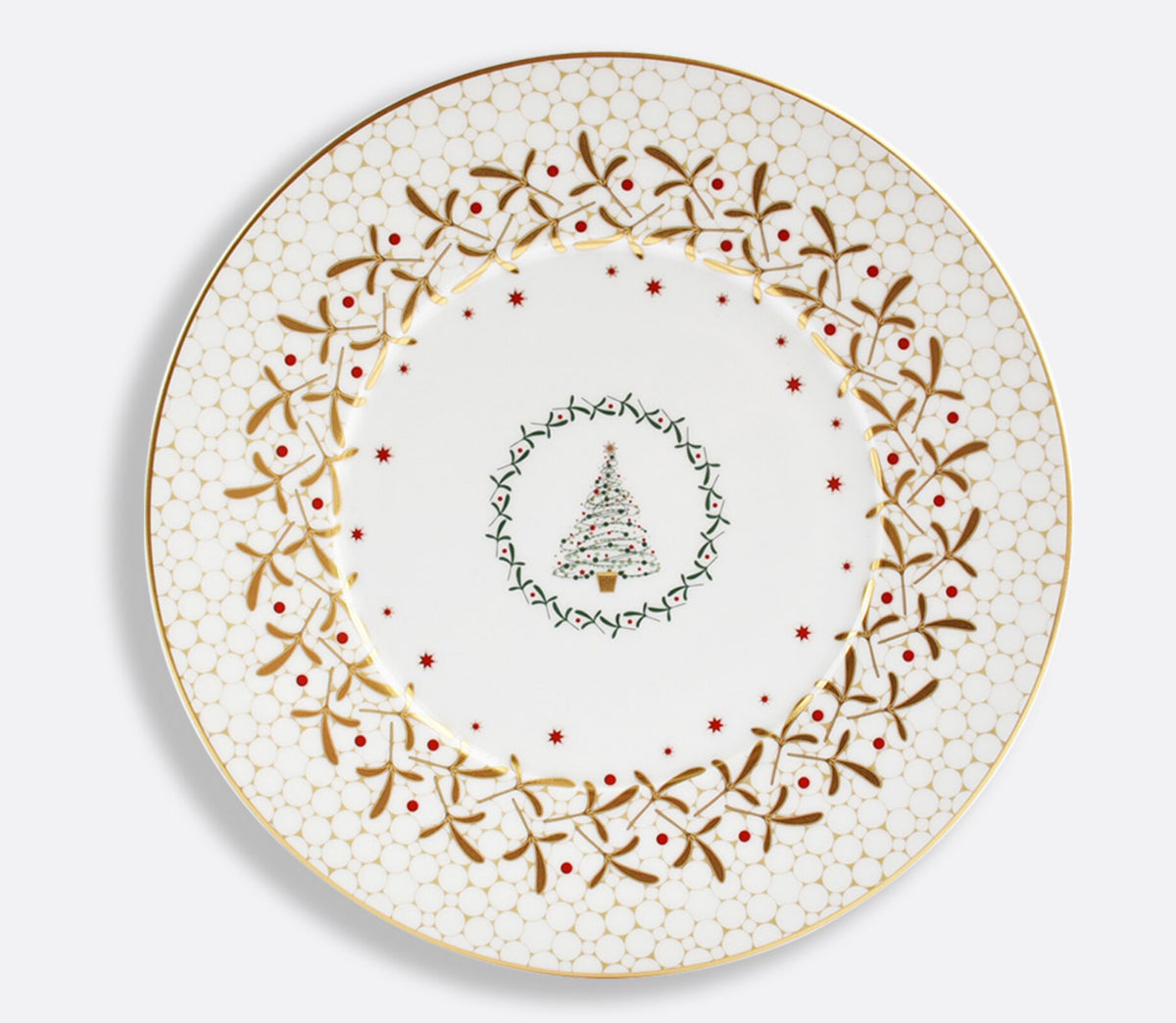 Bernardaud Noël Dessert/Salad Plate 8.5", set of 4