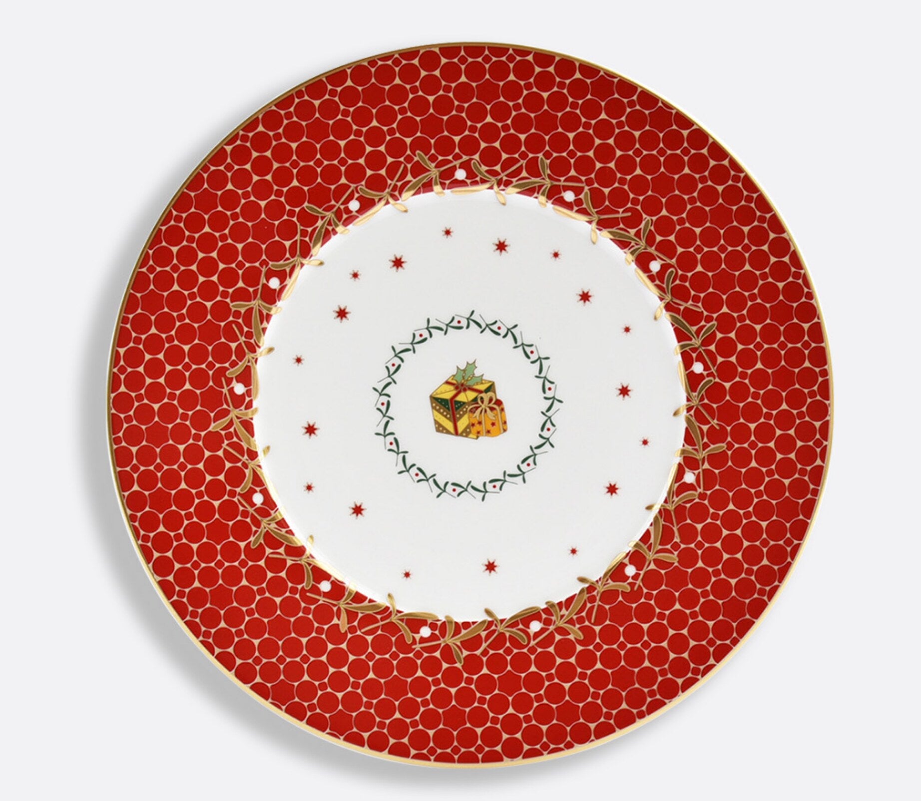 Bernardaud Noël Assorted Dessert/Salad Plates, set of 4 — view 4