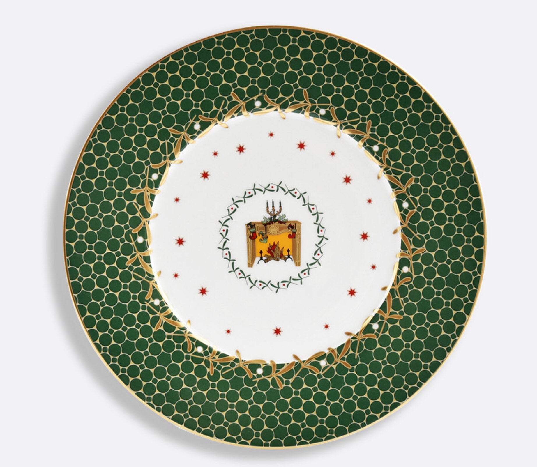 Bernardaud Noël Assorted Dessert/Salad Plates, set of 4 — view 5