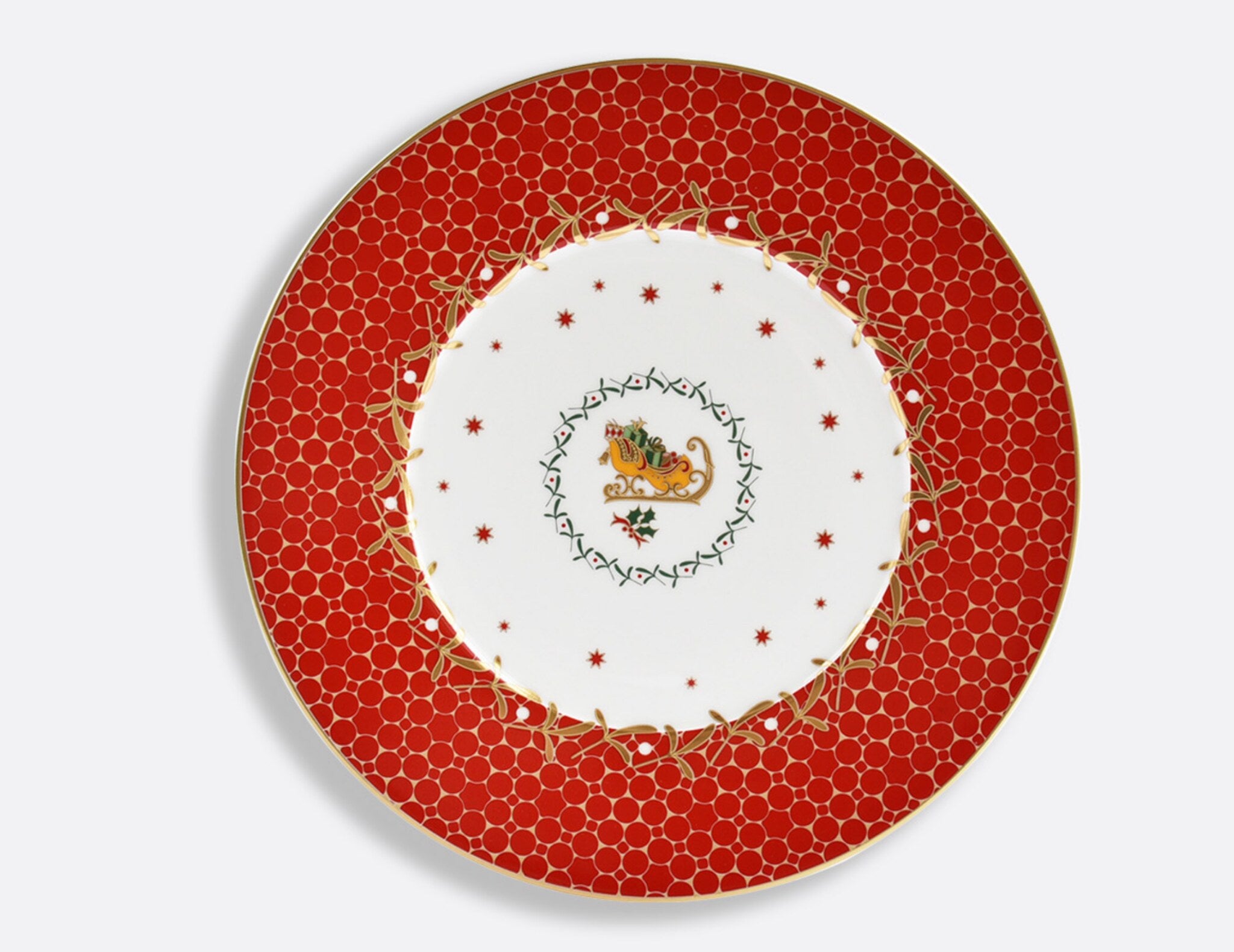 Bernardaud Noël Assorted Dessert/Salad Plates, set of 4 — view 3