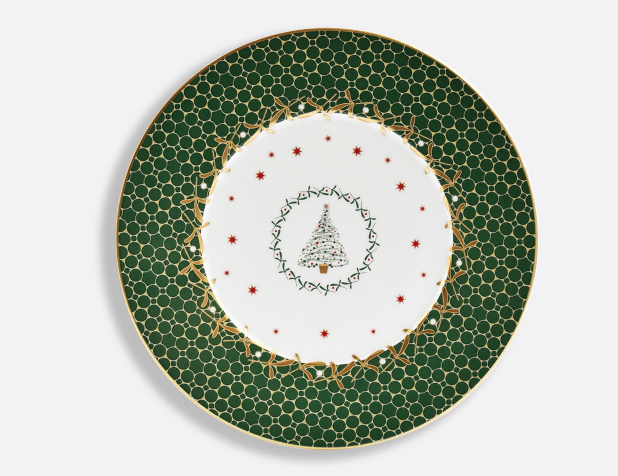 Bernardaud Noël Assorted Dessert/Salad Plates, set of 4 — view 2