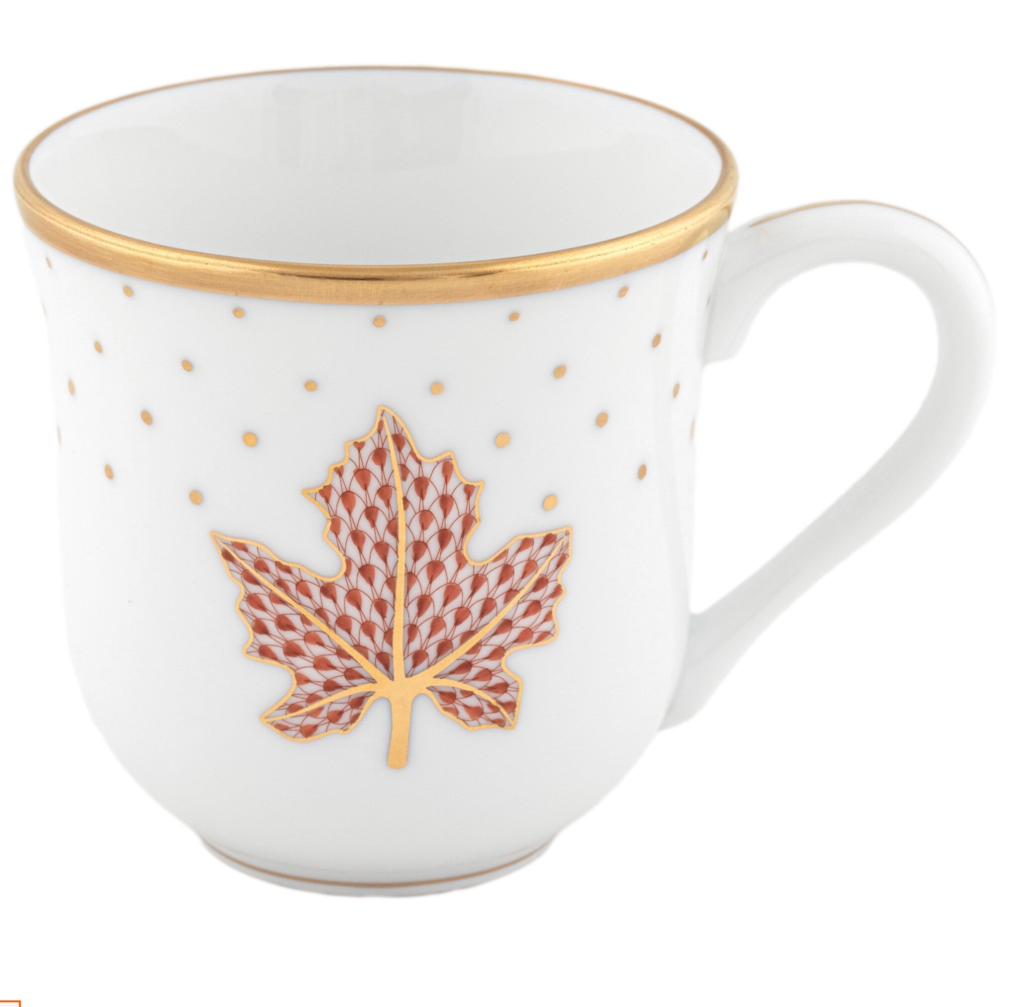 herend-mug-maple-leaf