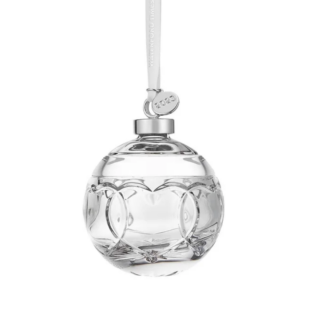 Waterford Times Square 2023 Love Ball Clear Ornament