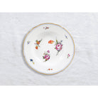 Bernardaud Rim soup 9", Limoges porcelain, A la Reine collection, on a white background