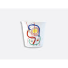 Bernardaud Gift box set of 1 coupe soup 7.5"+ tumbler, Limoges porcelain, À Toute Épreuve - Joan Miró collection, detail view
