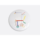 Bernardaud Gift box set of 1 salad plate 8.5" + tumbler, Limoges porcelain, À Toute Épreuve - Joan Miró collection, detail view