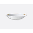 Bernardaud Deep round dish 12", Limoges porcelain, Albâtre collection, detail view