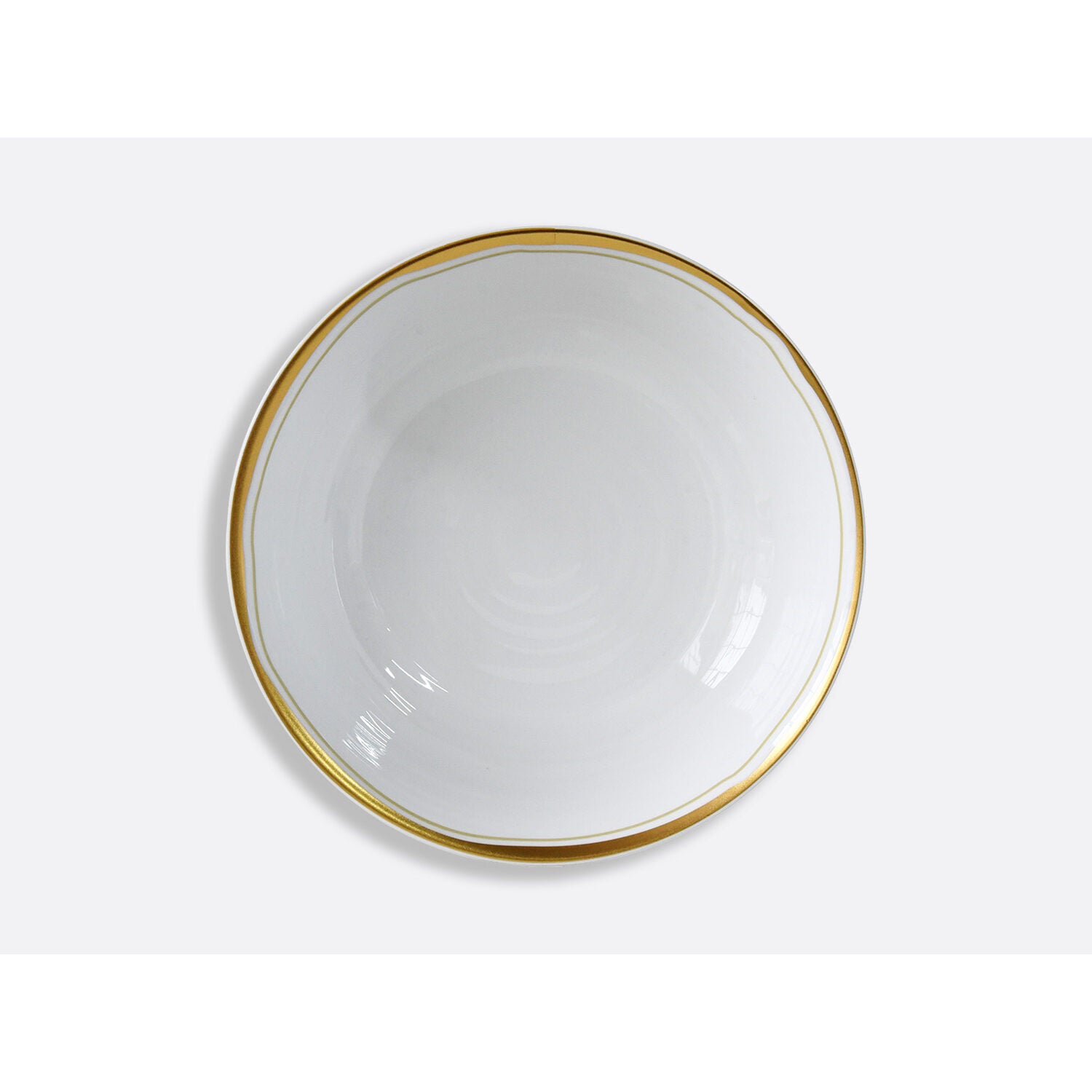 Bernardaud Large coupe 27 oz, Limoges porcelain, Albâtre collection, on a white background