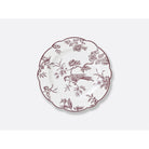 Bernardaud Bread and butter plate 6.5" Albertine Prune, Limoges porcelain, Albertine Plum collection, on a white background