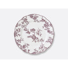 Bernardaud Dinner plate 10.5" Albertine Prune, Limoges porcelain, Albertine Plum collection, on a white background