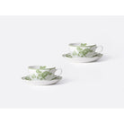 Bernardaud Tea cup and saucer gift box 4.5 oz, Limoges porcelain, Albertine collection, detail view