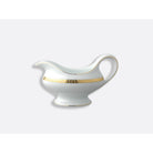 Bernardaud Gravy boat 8.5 oz, Limoges porcelain, Athéna Or collection, on a white background