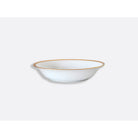 Bernardaud Open vegetable bowl 9.6" 27 oz, Limoges porcelain, Athéna Or collection, detail view