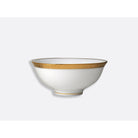 Bernardaud Soup bowl 4.5", Limoges porcelain, Athéna Or collection, on a white background