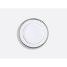 Bernardaud Bread and butter plate 6.3", Limoges porcelain, Athéna Platine collection, on a white background