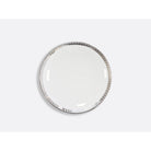 Bernardaud Coupe bread and butter plate 6.3", Limoges porcelain, Athéna Platine collection, on a white background
