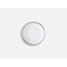 Bernardaud Fruit saucer 5.1", Limoges porcelain, Athéna Platine collection, on a white background