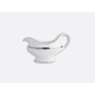 Bernardaud Gravy boat 8.5 oz, Limoges porcelain, Athéna Platine collection, on a white background