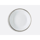 Bernardaud Open vegetable bowl 9.6" 27 oz, Limoges porcelain, Athéna Platine collection, on a white background