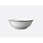 Bernardaud Salad bowl 57 oz 10", Limoges porcelain, Athéna Platine collection, on a white background