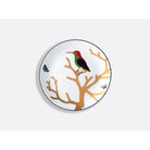 Bernardaud Bread and butter plate 5.5", Limoges porcelain, Aux Oiseaux collection, on a white background