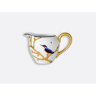 Bernardaud Creamer 12 cups 10 oz, Limoges porcelain, Aux Oiseaux collection, on a white background