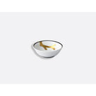 Bernardaud Small sauce dish 2.8", Limoges porcelain, Aux Oiseaux collection, on a white background