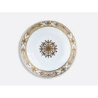 Bernardaud Coupe soup 7.5", Limoges porcelain, Aux Rois Or collection, on a white background