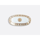Bernardaud Relish dish 9" x 5", Limoges porcelain, Aux Rois Or collection, on a white background