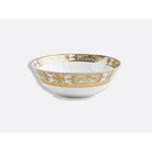 Bernardaud Salad bowl 57 oz 10", Limoges porcelain, Aux Rois Or collection, on a white background