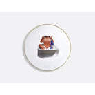 Bernardaud Gift box set of 6 assorted bread and butter plates 6.3", Limoges porcelain, Banality Series - Jeff Koons collection, detail view