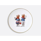 Bernardaud Gift box set of 6 assorted dinner plates 10.6" and 6 salad plates 8.3", Limoges porcelain, Banality Series - Jeff Koons collection, detail view