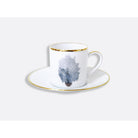 Bernardaud Gift box set of 6 espresso cups 3 oz and saucers, Limoges porcelain, Banality Series - Jeff Koons collection, detail view