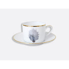 Bernardaud Gift box set of 6 tea cups 3 oz and saucers, Limoges porcelain, Banality Series - Jeff Koons collection, detail view
