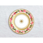 Bernardaud Dinner plate Wild rose 10.5", Limoges porcelain, Botanique collection, on a white background