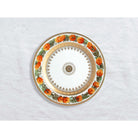 Bernardaud Salad plate Marigold 8.5", Limoges porcelain, Botanique collection, on a white background