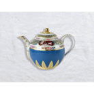 Bernardaud Large tea gift case (teapot, creamer, sugar bowl, 6 tea cups and saucers), Limoges porcelain, Catherine II collection, detail view