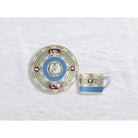 Bernardaud Tea cup and saucer 5 oz, Limoges porcelain, Catherine II collection, detail view