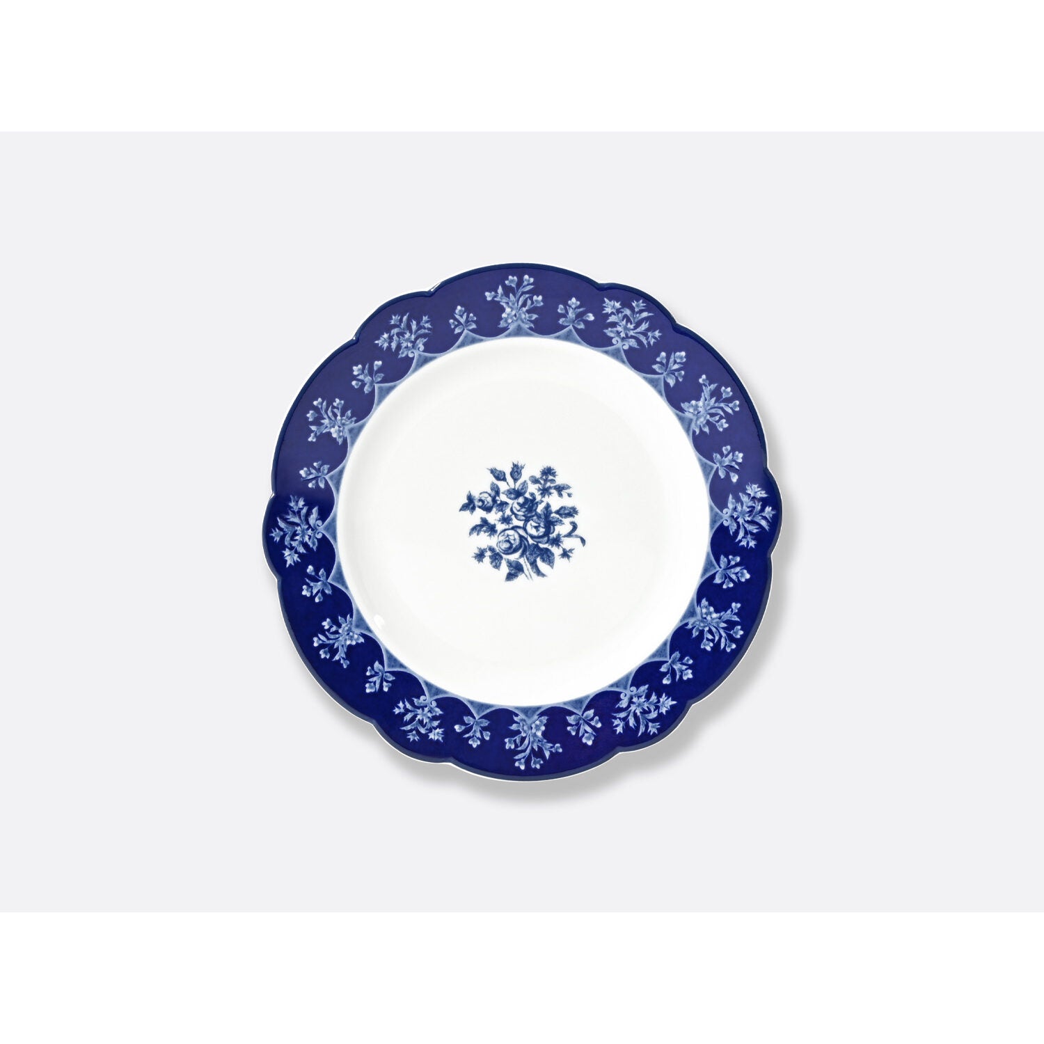Bernardaud Bread and butter plate 6.5", Limoges porcelain, Chateaubriand Couleur collection, on a white background