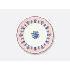 Bernardaud Salad plate 8.5" Pink in Pink, Limoges porcelain, Chateaubriand Couleur collection, on a white background