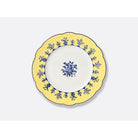 Bernardaud Salad plate 8.5" Yellow in Yellow, Limoges porcelain, Chateaubriand Couleur collection, on a white background