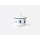 Bernardaud Sugar bowl 9 oz, Limoges porcelain, Chateaubriand Couleur collection, on a white background