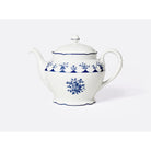 Bernardaud Tea pot 34 oz, Limoges porcelain, Chateaubriand Couleur collection, on a white background