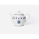 Bernardaud Teapot 25.4 oz, Limoges porcelain, Chateaubriand Couleur collection, on a white background