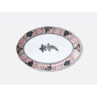 Bernardaud Oval platter 15", Limoges porcelain, Collection Braquenié collection, on a white background