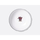 Bernardaud Salad bowl 10", Limoges porcelain, Collection Braquenié collection, detail view