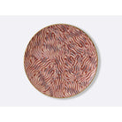 Bernardaud Service plate 11.5", Limoges porcelain, Collection Braquenié collection, on a white background